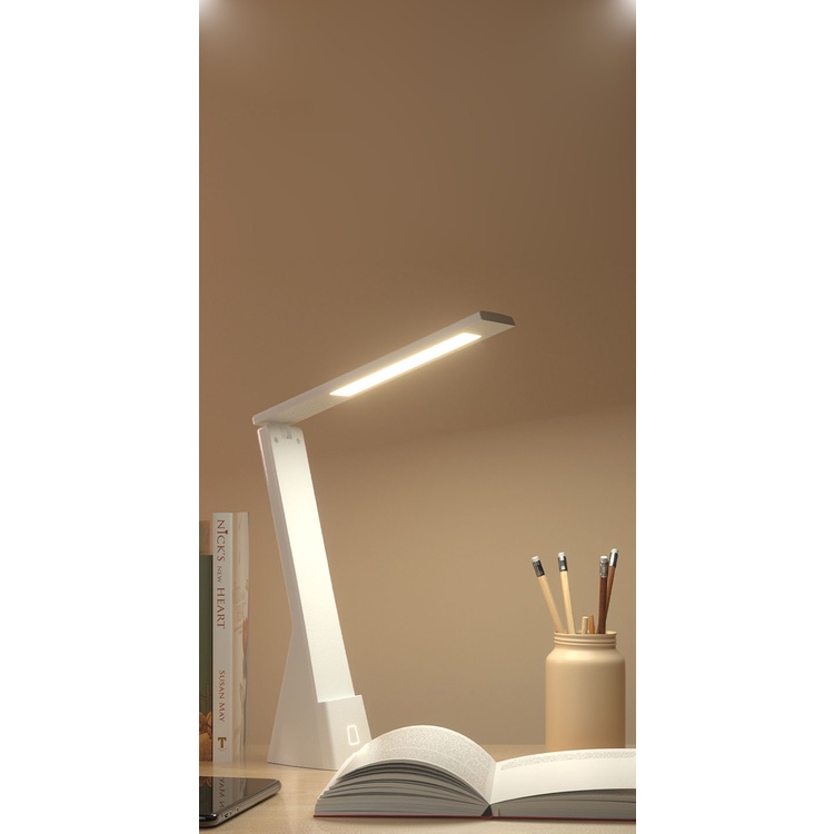 โคมไฟตั้งโต๊ะไร้สาย โคมไฟLED เปลี่ยนสีไฟได้ 3in1 ปรับระดับความสว่างได้ ชาร์จUSB พับเก็บได้ ไม่มีแสงสีฟ้า - รูปที่ 5