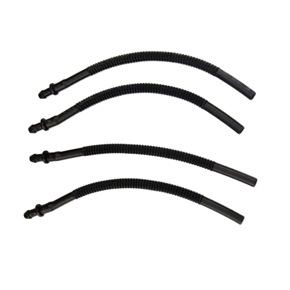 4Pcs Car Windshield Washer Wiper Sprinkler Nozzle Pipe For Golf Passat B5 Bora Beetle Rapid 6RD95598