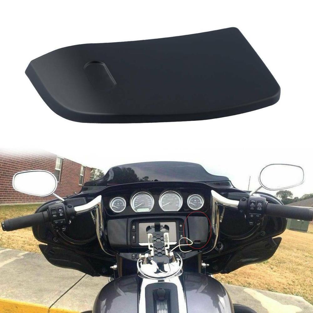 Motorcycle Inner Speedometer Fairing Media Door For Harley Touring Road King Electra Glide Street Glide Road Glide 2014-