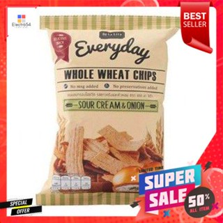 De La Lita Whole Wheat Chips Sour Cream 70g เดอ ลา ลิต้า โฮลวีทชิปส์ ซาวครีม 70g