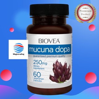 BIOVEA MUCUNA DOPA 250 mg / 60 Vegetarian Capsules