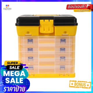 กล่องเก็บอุปกรณ์ DIY MATALL HL3120-A 5 ชั้น สีดำ/เหลืองTOOL STORAGE BOX DIY MATALL HL3120-A 5-TIER BLACK/YELLOW