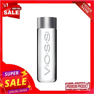 วอสส์ น้ำแร่ธรรมชาติ 500 มล.VOSS STILL NATURAL MINERAL WATER 500 ML. พลาสติก