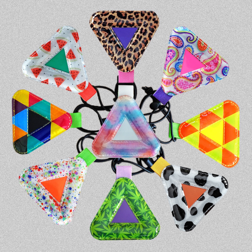 Sally Triangle Reflector Sp อานจักรยาน Triangle Reflector เช่น Bluelug