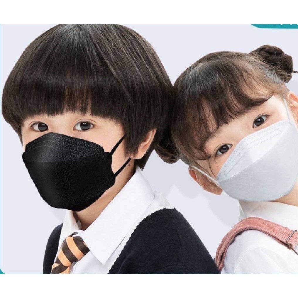 แมสเด็ก KF94 Kids Mask หน้ากากอนามัยสำหรับเด็ก (10ชิ้น) มี 10 สี แมสทรงเกาหลี 3D พร้อมส่ง