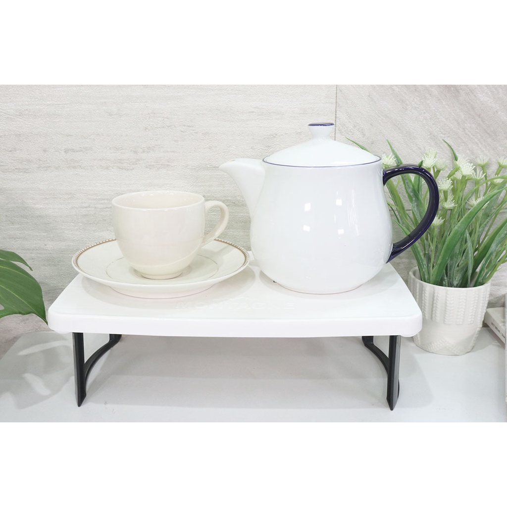 [สินค้า Clearance] Mini table Montagne โต๊ะพับพลาสติก ขนาดเล็ก JP Quality 7x28x9 cm