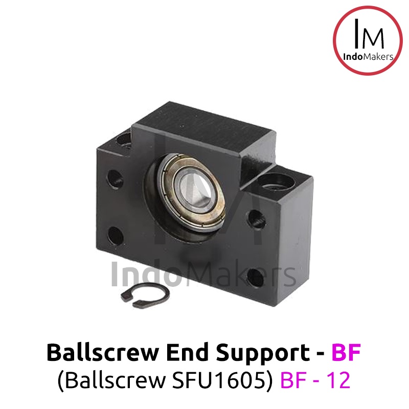 BF12 / BF 12 Ballscrew SFU1605 / SFU 1605 End Support