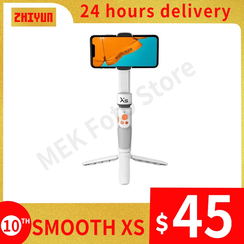 ZHIYUN SMOOTH XS Gimbal Palo Selfie Stick Phone Monopod Handheld Stabilizer for Smartphone iPhone Re