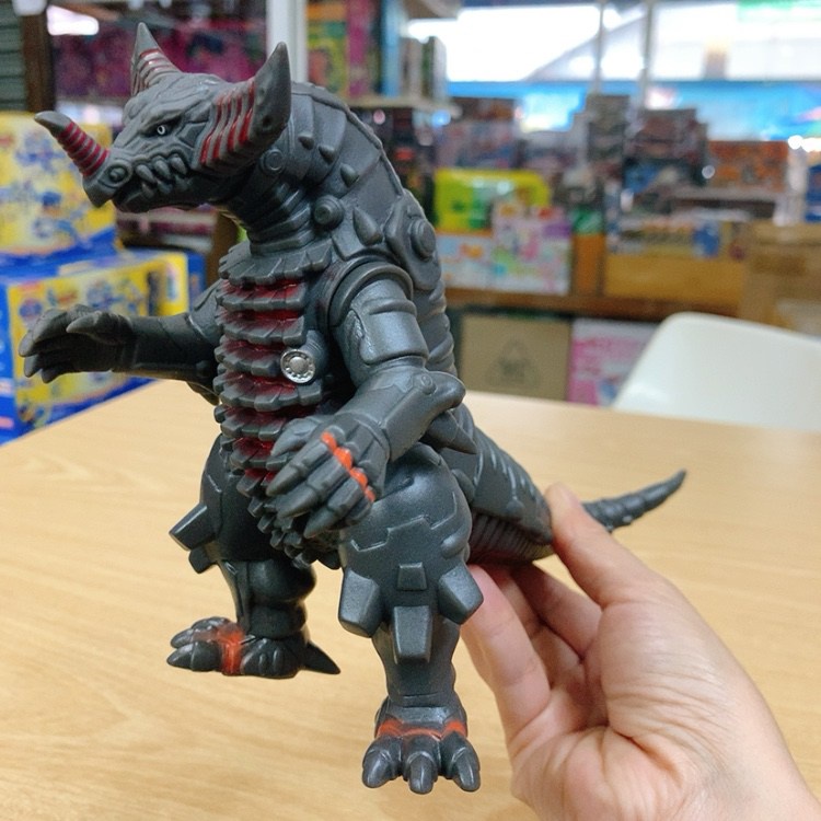 🦖EX Gomora ตัวใหญ่ งานซอฟท์ไวนิล ขยับจุดได้ 6 จุด วัดจาดหัวถึงขา 15 ซม. วัดจาดหัวถึงหาง 28 ซม. 🦕