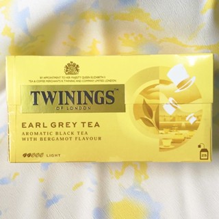 ☕️Twinings เอิร์ล เกรย์  EarlGrey Tea ชาซอง แบบกล่อง มี 25 ซอง