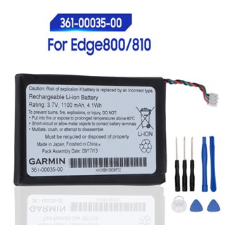 Original Replacement Battery For Garmin Edge 800 810 361-00035-00 361-00035-07 361-00035-03 Genuine Battery 1100mAh