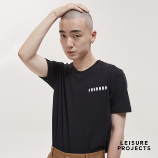 (LEISURE PROJECTS) "FREEDOM" T-SHIRT เสื้อยืดพิมพ์ลาย "FREEDOM"