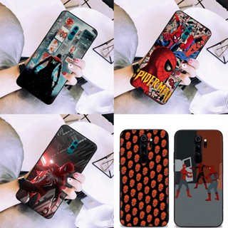 เคสนิ่ม ลาย Spiderman marvel 87Mia สําหรับ Redmi Note 5 6 7 8 Pro 8T 9T