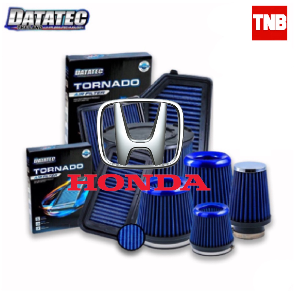DATATEC กรองอากาศ HONDA CIVIC FD FB FC FK FE JAZZ GE GK CITY GM2 GM6 TURBO  ACCORD G8 G9 2.4 CRV G4 