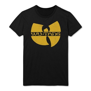 เสื้อวินเทจผญ - เสื้อยืดผู้ชายปี 2022 Wu Tang Clan กราฟิกแร็พฮิปฮอปเสื้อยืดสีดํา SzMed3XLShips เสื้