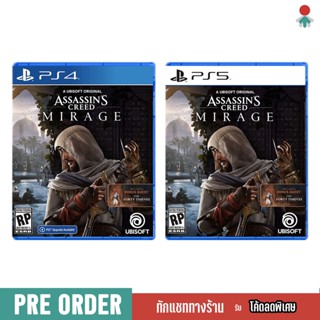 (ใส่โค้ดShopee: EEZBLR ลด15%) Pre Order | PS4 / PS5 : ASSASSINS CREED MIRAGE | Eng มือหนึ่ง