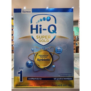 Hi-Q Super Gold สูตร 1 600g( โฉมใหม่ ) ( เด็กแรกเกิด-1ปี 600g ) Exp หมดอายุ 2/1/24