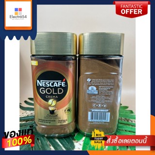 Gold Crema Instant Coffee Nescafe 200 g/กาแฟสำเร็จรูปโกลด์ครีม เนสกาแฟ 200 กรัมGold Crema Instant Coffee Nescafe 200 g/G