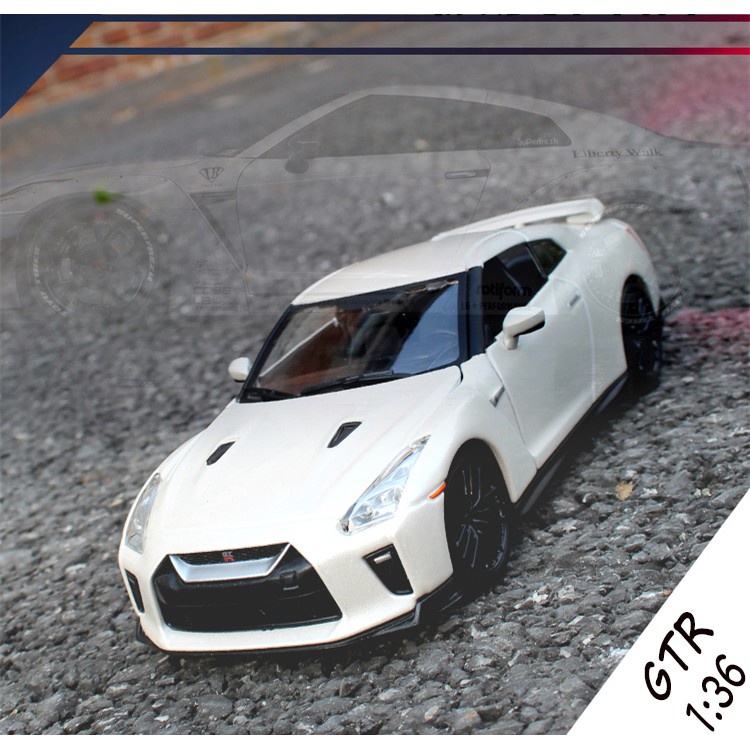 ﹍◈☾Simulation 1:36 Nissan GT-R GTR R35 Sports Car Alloy Diecast Toy Vehicle Car Model Die Cast Metal