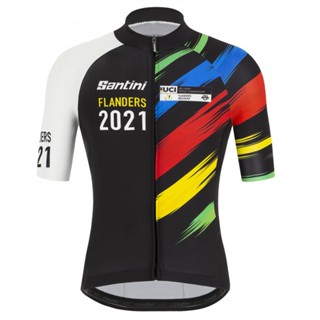 SANTINI FLANDER 2021 JERSEY MEN | เสื้ื้อปั่นจักรยานผู้ชาย