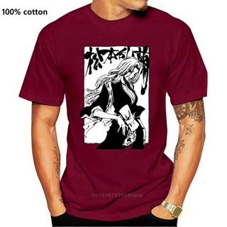 ขายดี เสื้อยืดคอกลม แขนสั้น พิมพ์ลายอนิเมะมังงะ Rangiku Matsumoto Bleach สไตล์คลาสสิก สําหรับผู้ชาย OCieem65MChfhb80ลายก
