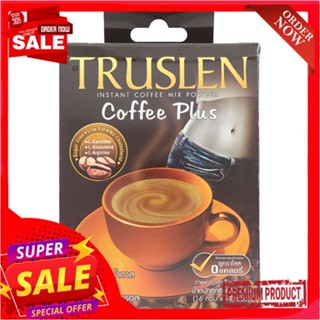 ทรูสเลน คอฟฟี่พลัส กาแฟปรุงสำเร็จ16กX40ซTRUSLEN COFFEE PLUS 3IN1 COFFEE 16GX40S