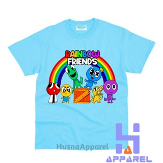 เสื้อยืด พิมพ์ลายเกม Rainbow FRIENDS ROBLOX สําหรับเด็ก