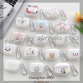 เคสหูฟัง แบบใส สําหรับ Airpods Pro2Gen 2022 Airpods Pro2