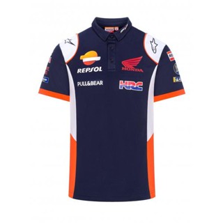 MOTO GP HONDA HRC Motorcycle POLO Shirt X-ADV750 CB650R CB350 CBR1000RR CBR250R ADV150 CBR600RR X-ADV350 CBR400R CB1100 GL1800 VARIO125 FORZA350 CM300 CM500 NC750X CB650F CB500X CB500F CB150R CBR500R CB400 PCX160 Racing T-shirt Short Sleeve