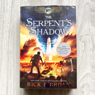 📔หนังสือวรรณกรรมเยาวชน The Kane Chronicles 3: The Serpents Shadow ล่าเงาพญางู(ฉบับภาษาอังกฤษ ปกอ่อน มือ 2 สภาพ 99%)