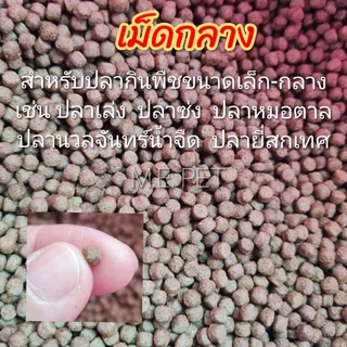 อาหารปลากินพืชซีพี 20kg ชนิดเม็ดลอย อาหารปลาCP ปลานิล ปลาทับทิม ปลาสวาย ปลาหมอ ปลาไหล (ขายยกกระสอบ 20 กิโล)