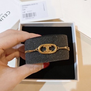 แท้💯 New Celine logo bracelet