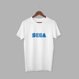 เสื้อยืด เสื้อคู่วินเทจ PRNT - เสื้อยืดพิมพ์ลาย SEGA Throwback เสื้อยืดผู้หญิง เสื้อทหาร เสื้อเบลาส์