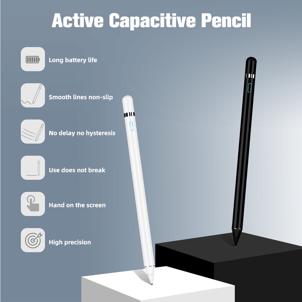 Stylus Pen Capacitive Touch Screen Pencil For iPad Pro Air 2 3 Mini4 Tablet Phone Drawing Writing Active Stylus Pencil