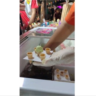 สินค้าพร้อมส่ง โคนมินิ โคนจิ๋ว แบบแบ่งขาย 1ห่อ125 ชิ้น และ 2 ห่อ 250 ชิ้นราคาถูก