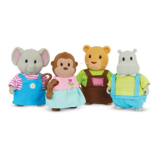 LIL WOODZEEZ JUNGLE FRIENDS SET เซ็ตตุ๊กตาเพื่อนสัตว์ป่า