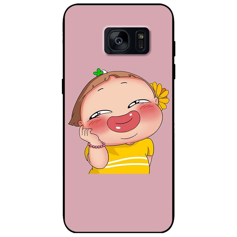 เคสสําหรับ Samsung S7 Edge - S8 Plus - S9 Plus - S10 - S10 Plus - S20 FE รุ่น Quynh Ao Vang