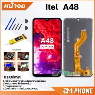 หน้าจอ Lcd Itel A48 อะไหล่ อะไหล่มือถือ LCD จอพร้อมทัชสกรีน Itel A48