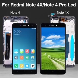 Tested 5.5 Inch For Xiaomi Redmi Note 4X Lcd Touch Screen Digitize For Xiaomi Redmi Note 4 4 Pro Display Assembly With F