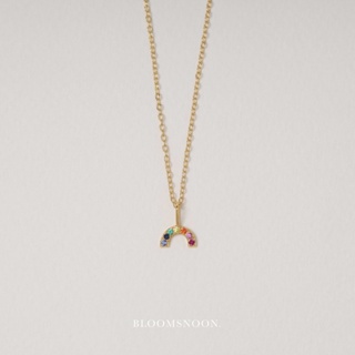 Bloomsnoon, Blooming your Rainbow Necklace (silver925)