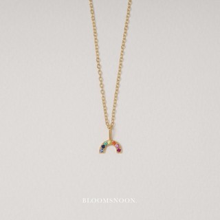 Bloomsnoon, Blooming your Rainbow Necklace (silver925)