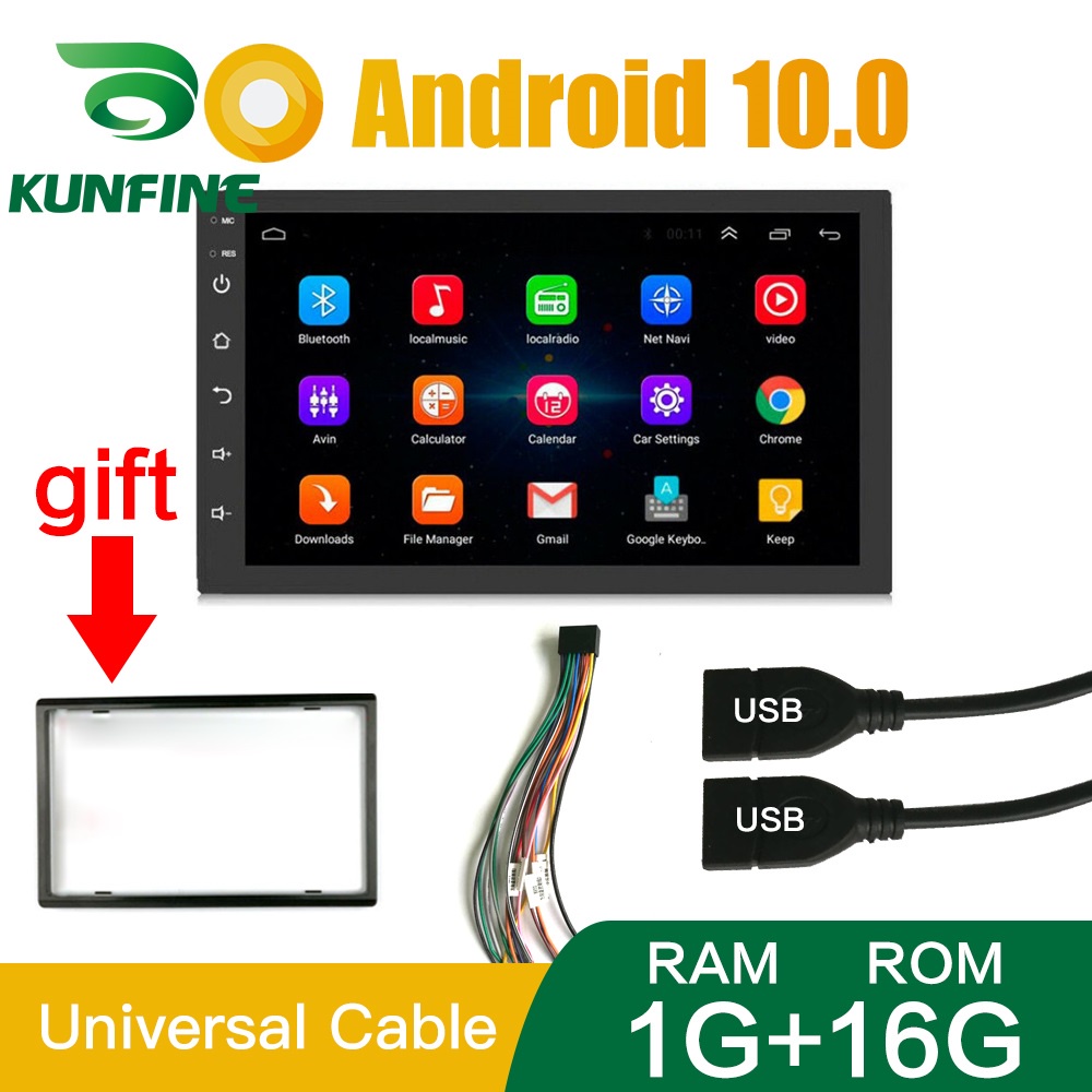 2 Din 2GB 32GB ROM 2.5D Screen Android 10.0 Car radio Multimedia Video Player Universal Stereo GPS MAP For Toyota Nissan