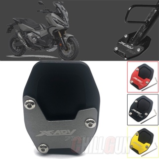 Motorcycle CNC Flat Foot Side Stand Extension Plate Kickstand Foot Enlarger For HONDA X-ADV 750 XADV 750 X-ADV750 2021 2