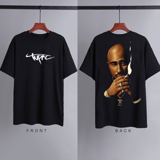 เสื้อแฟชั่นผญ sexy - 2PAC TuPac แฟชั่นที่กําหนดเองวินเทจแรงบันดาลใจเสื้อยืดหลวมเสื้อผ้าสําหรับผู้ชา