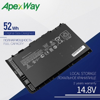 Apexway 14.8V 52Wh BT04 BT04XL New Laptop Battery for HP EliteBook Folio 9470 9470M 696621-001 HSTNN-DB3Z  BA06 BA06XL H