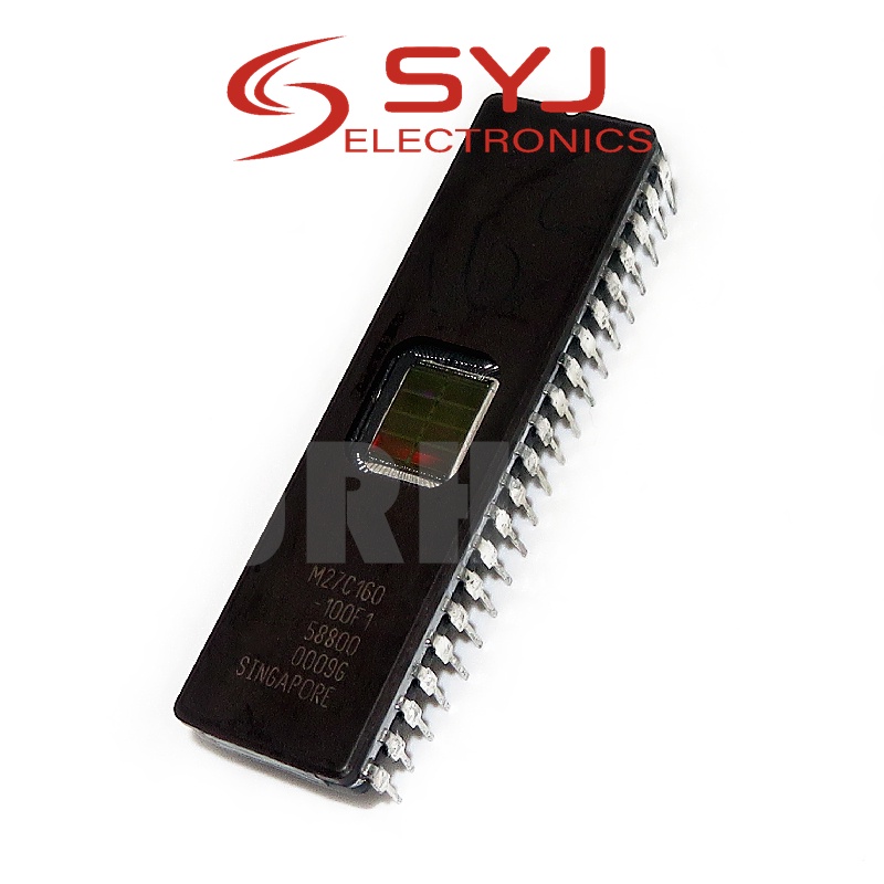 10 ชิ้น M27C160-100F1 M27C160 27C160 CDIP M27C160-120F1 M27C160-50F1 IC 1M X 16 UVPROM 100 CDIP42