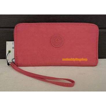 ส่งฟรี EMS Kipling  Alia   Wristlet Wallet - CORAL CRUSH สีโอรสหรือสีชมพูอมส้ม