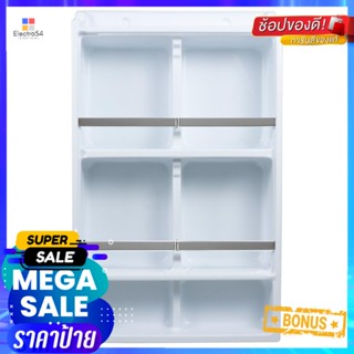 ตู้พลาสติก LUNAR LS-204-WT สีขาวPLASTIC CABINET LUNAR LS-204-WT WHITE