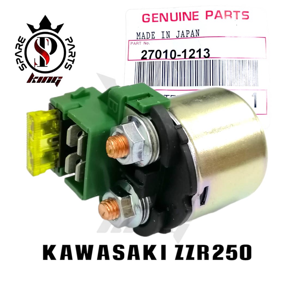 KAWASAKI ZZR250 ZZR 250 ZZR STARTER RELAY ASSY
