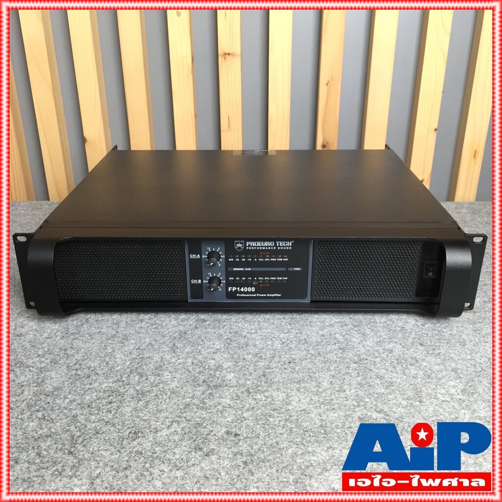 PROEUROTECH FP14000 POWERAMP FP-14000 PRO EUROTECH เพาเวอร์แอมป์ FP 14000 แอมป์ power amp เครื่องขยา